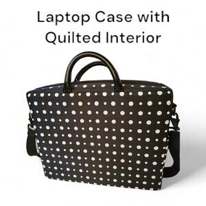 Polka Dot Laptop Bag